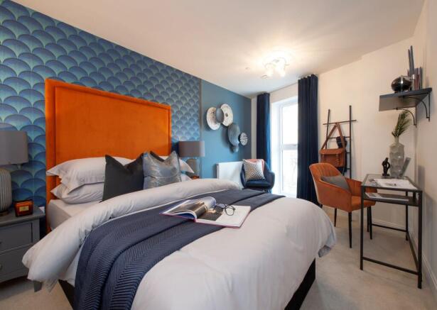 Show home bedroom